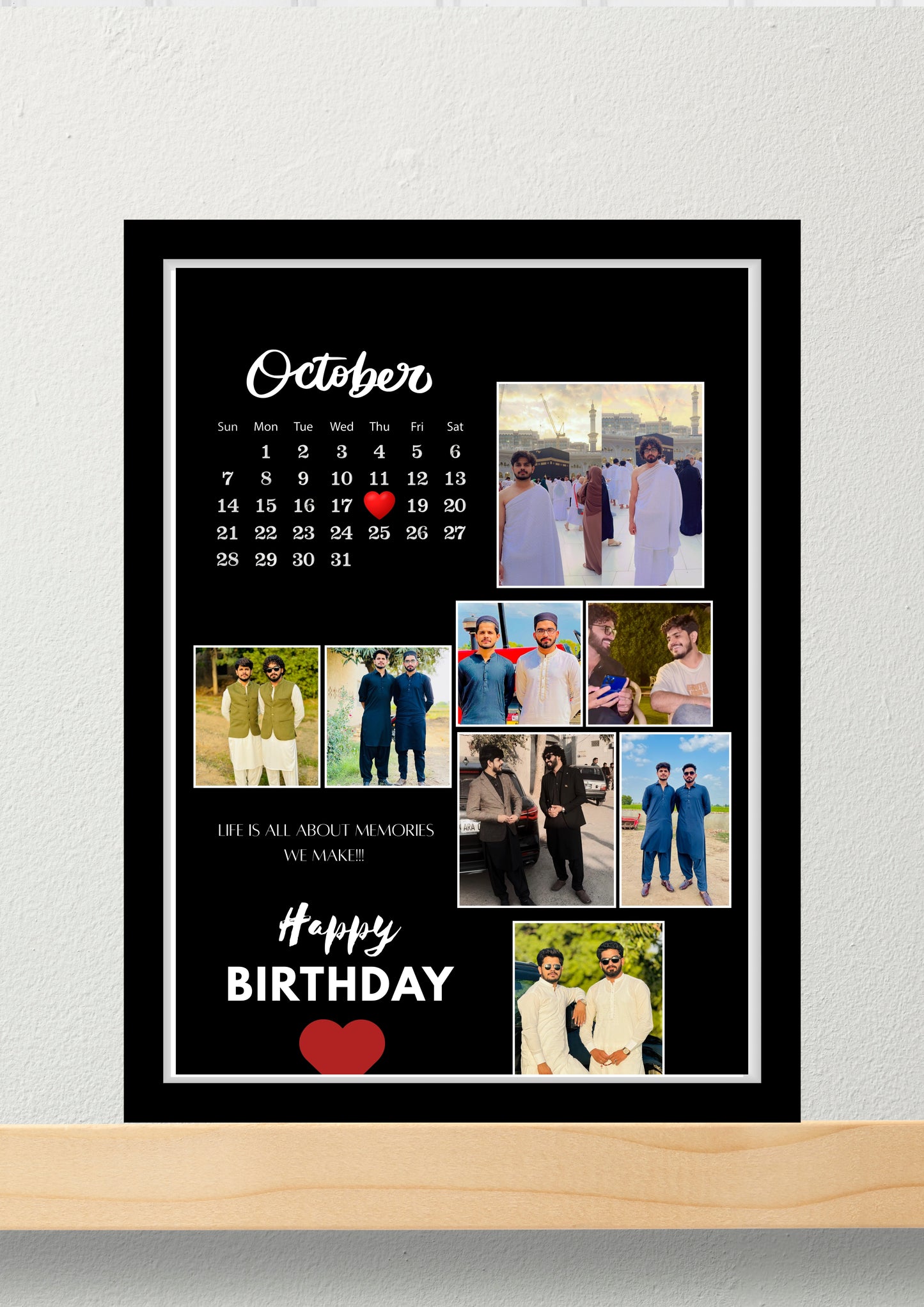 BIRTHDAY - CUSTOMIZED FRAME #10