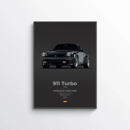 Porsche 911 Turbo (930) Poster