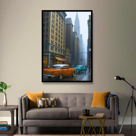 Vintage NYC Street Cars