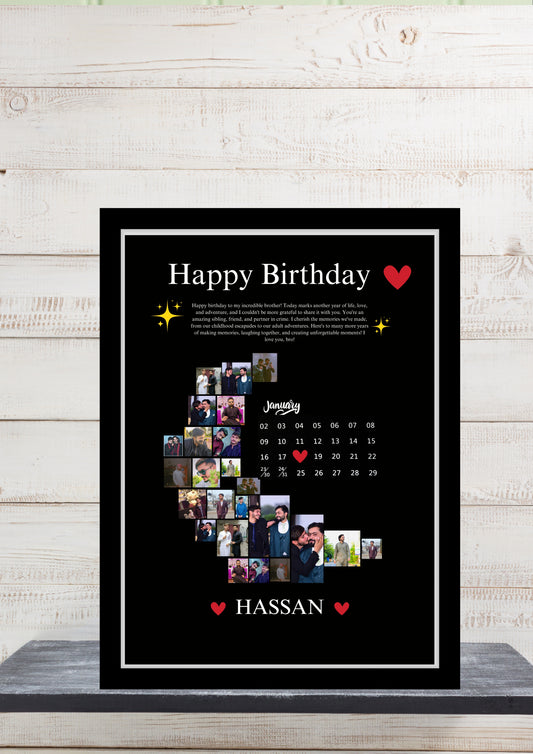 BIRTHDAY - CUSTOMIZED FRAME #11