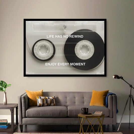 No Rewind, Enjoy Every Moment.