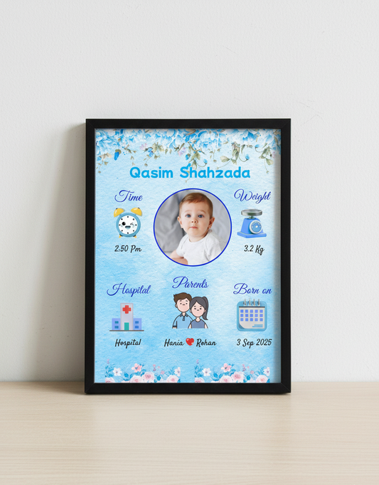 NEW BORN - CUSTOMIZED FRAME #18