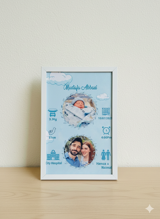 BABY BORN - CUSTOMIZED FRAME #12