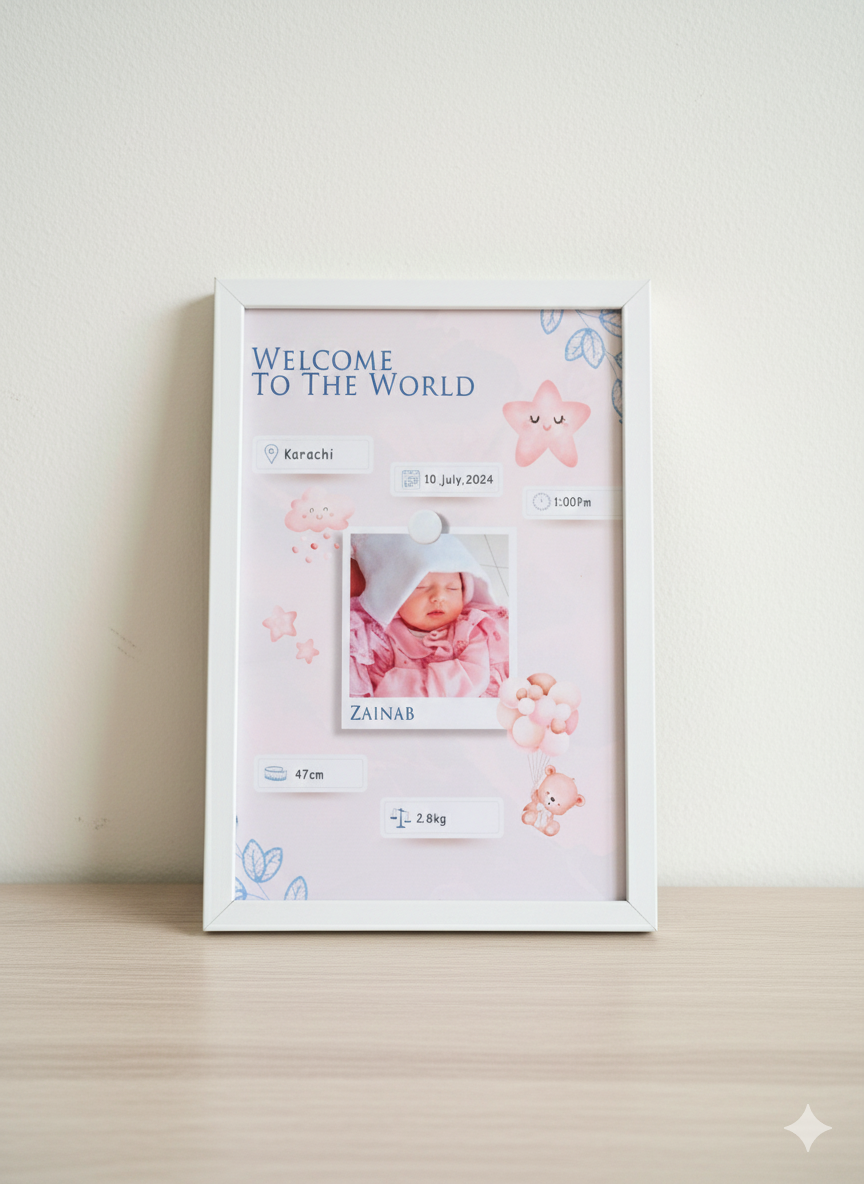 BABY BORN - CUSTOMIZED FRAME #13