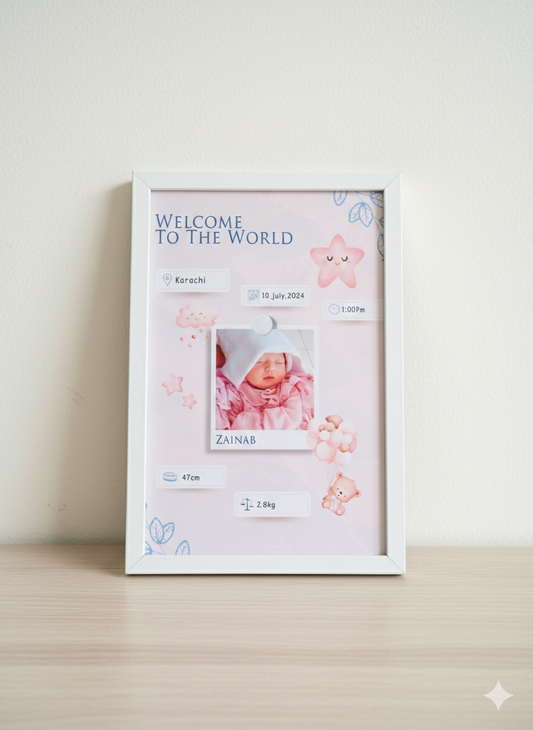 BABY BORN - CUSTOMIZED FRAME #13
