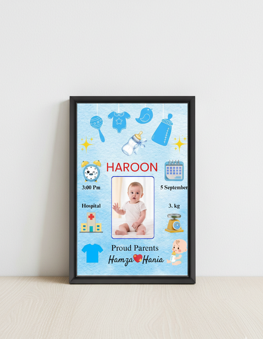 NEW BORN - CUSTOMIZED FRAME #20