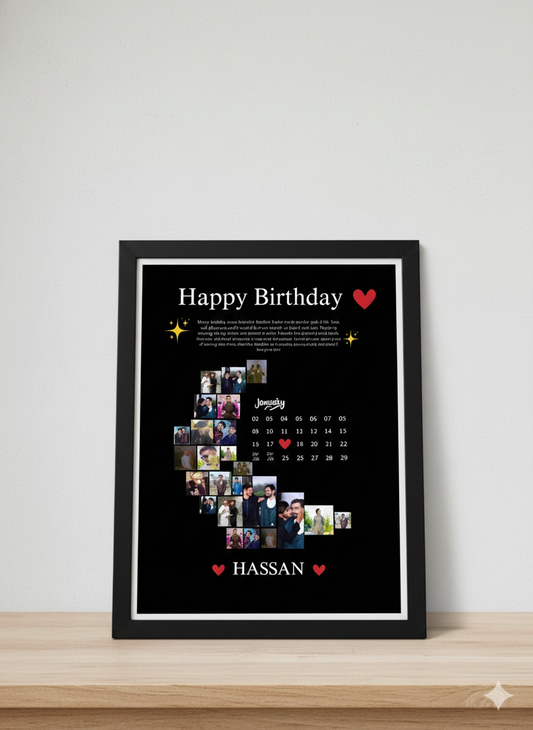 BIRTHDAY CUSTOMIZED FRAME #04