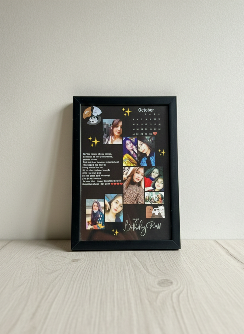 BIRTHDAY - CUSTOMIZED FRAME #27