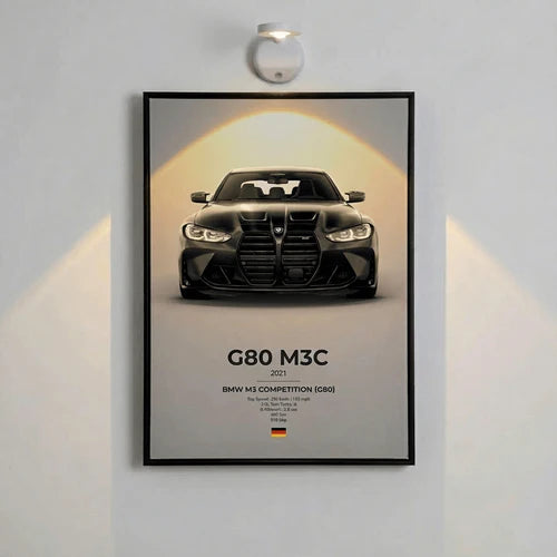 BMW M3 Competition (G80) Poster
