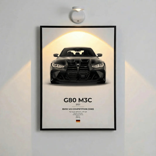 BMW M3 Competition (G80) Poster (Copy)