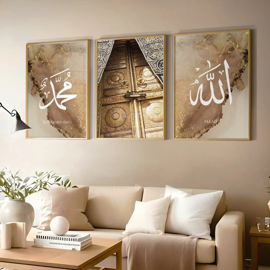 Golden Kaaba - Set (Poster Set)